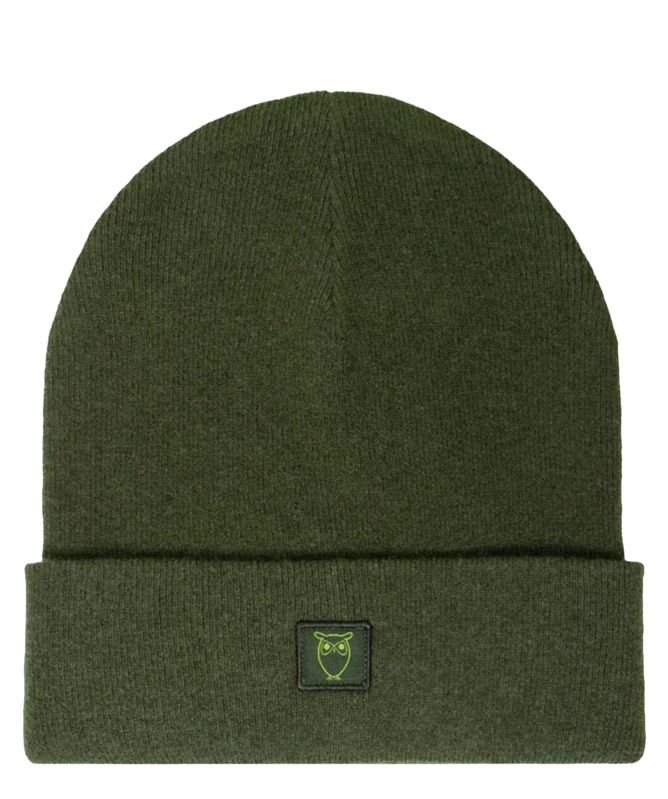 Knowledge Cotton Double Layer Wool Beanie