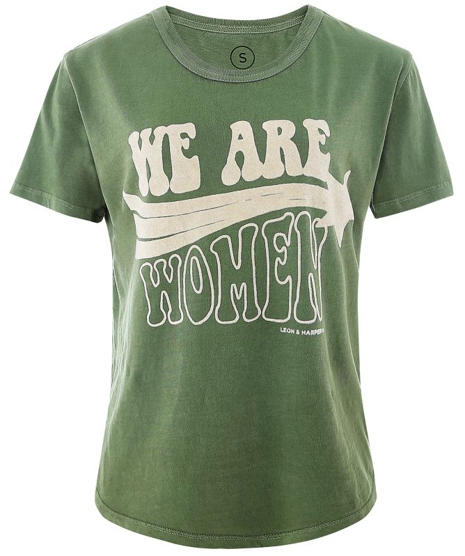 Leon and Harper We Are Women Organic Cotton Tee