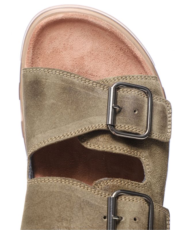 Lofina Suede Sliders
