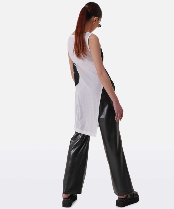 Lurdes Bergada Cotton Blend Paint Wash Tunic
