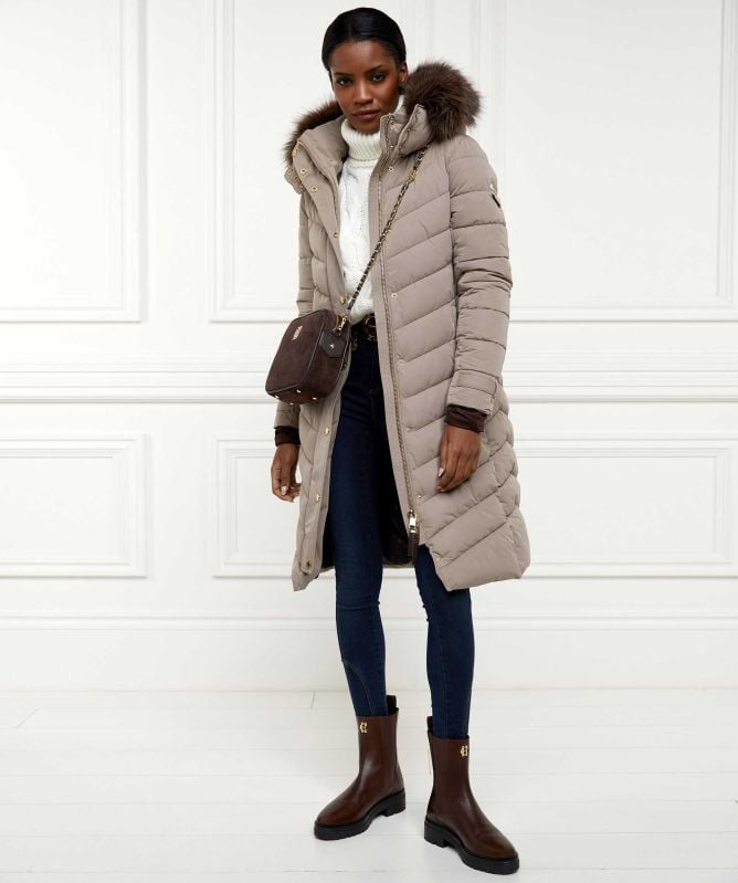 Holland Cooper Mink Chamonix Coat