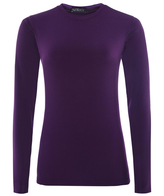 NU London Round Neck Long Sleeve Top
