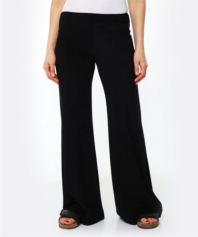 NU London Flared Jersey Trousers