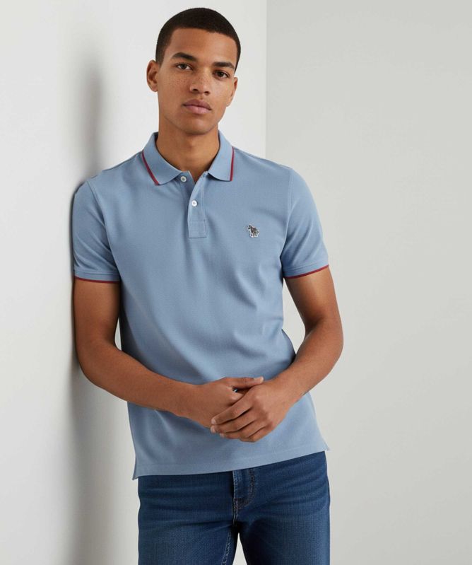 Paul Smith Regular Fit Tipped Zebra Polo
