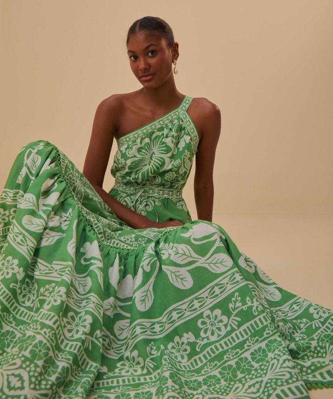 Farm Rio Sweet Garden Maxi Dress