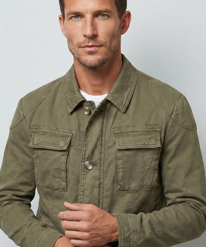 MILESTONE Moore Linen Blend Jacket
