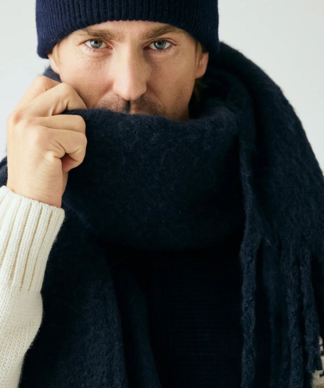 Knowledge Cotton Fringe Scarf