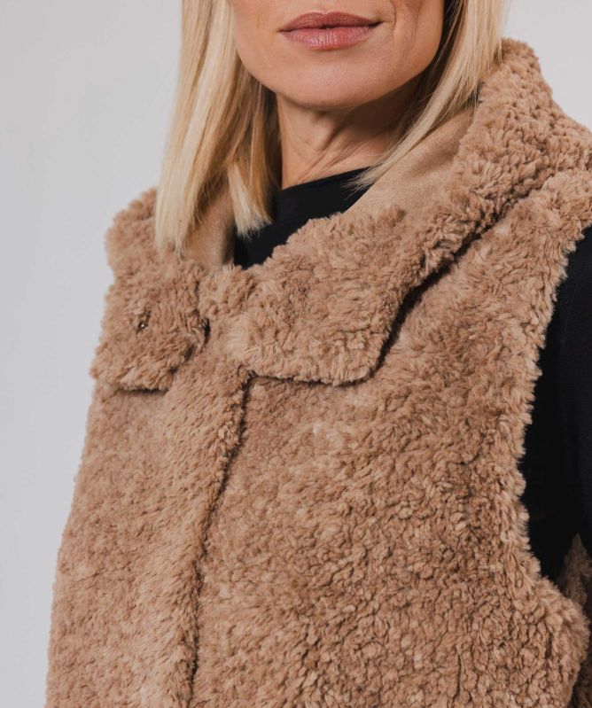 Rino and Pelle Ginny Long Reversible Waistcoat