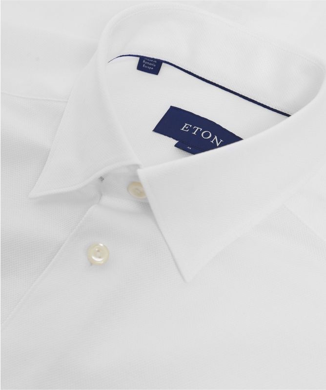 Eton Slim Fit Pique Shirt