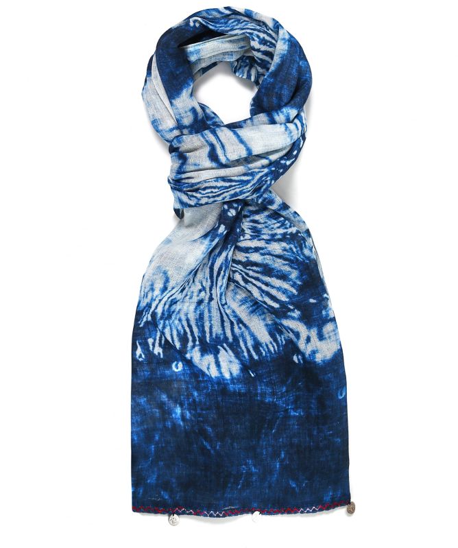 Ahujasons Fossil Print Scarf