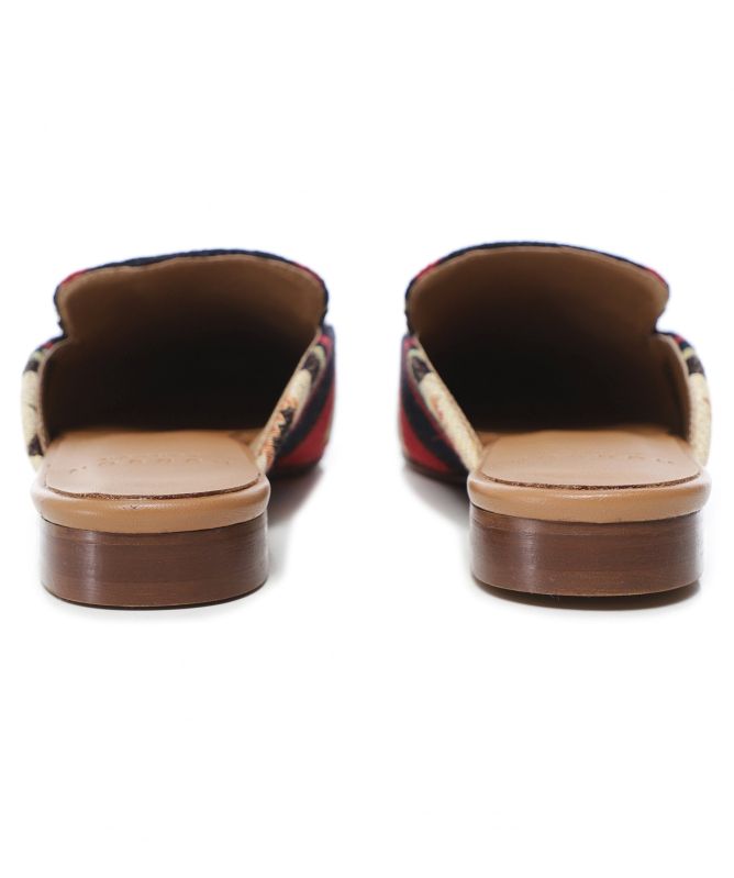 Hudson London Mari Printed Textile Mules