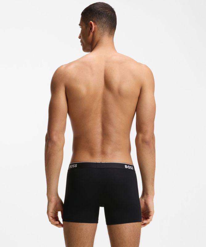 BOSS Cotton Boxer Trunks Three Pack