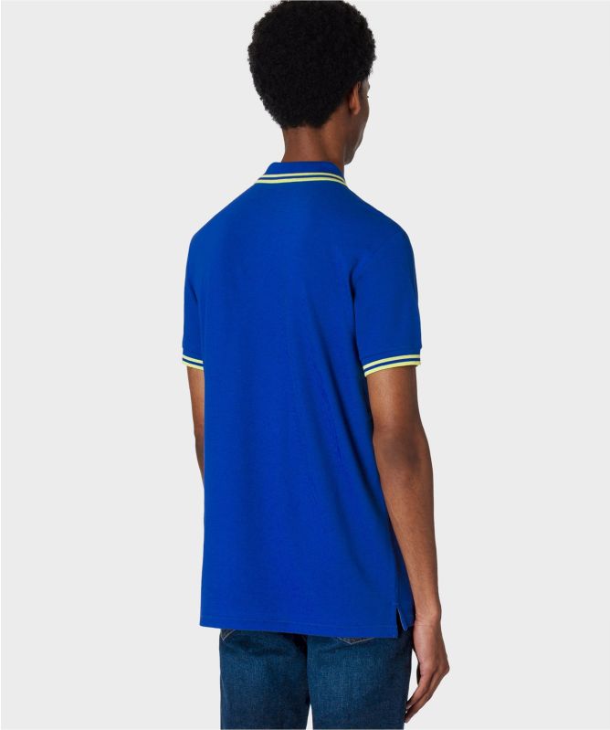 Paul Smith Regular Fit Twin Tipped Zebra Polo Shirt