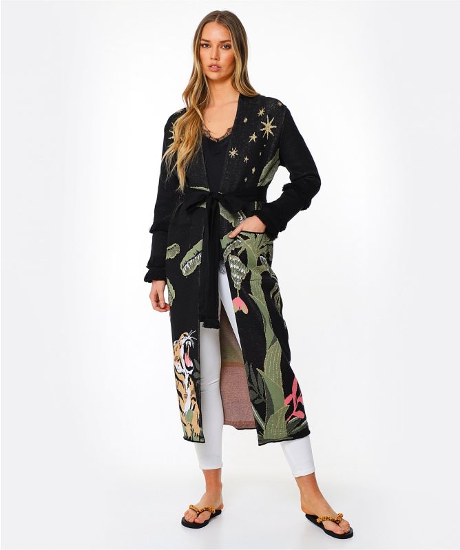 Hayley Menzies Roaring Tiger Cotton Jacquard Duster