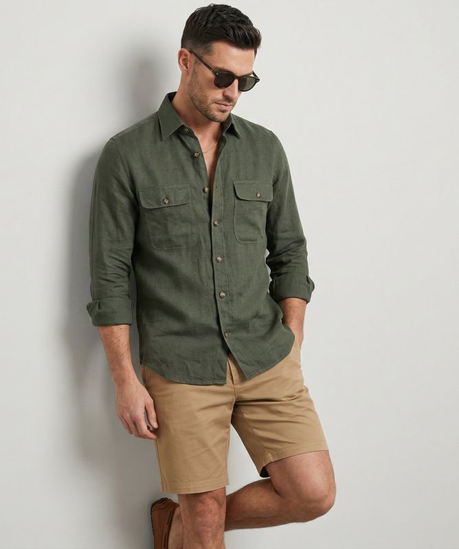 Jules B Linen Pocket Shirt