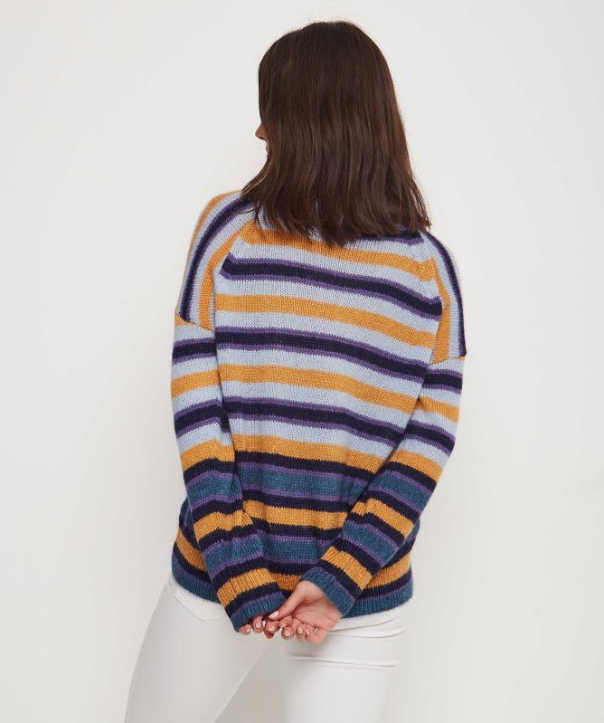 Paul Smith Mohair Mix Stripe Jumper