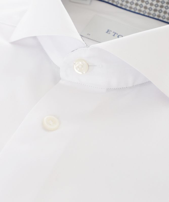 Eton Geometric Signature Twill Slim Fit Shirt