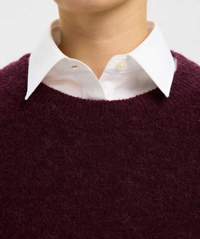 Selected Lulu Alpaca-Wool Blend Jumper