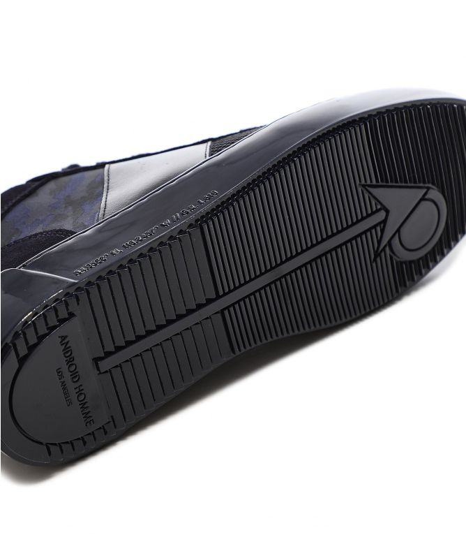 android homme mid top camouflage trainers