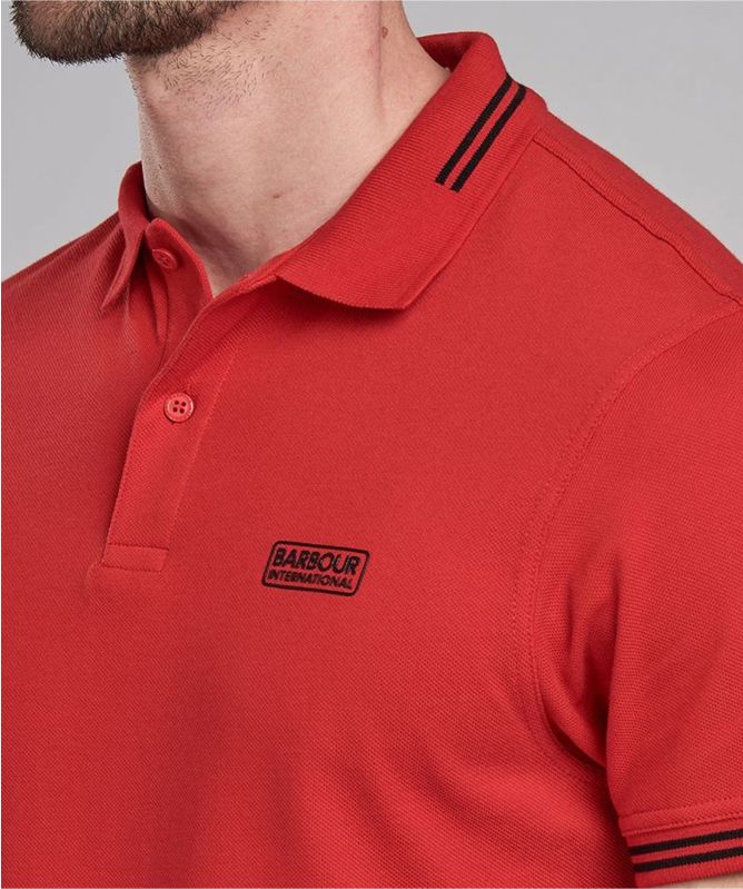 Barbour International Essential Tipped Polo Shirt