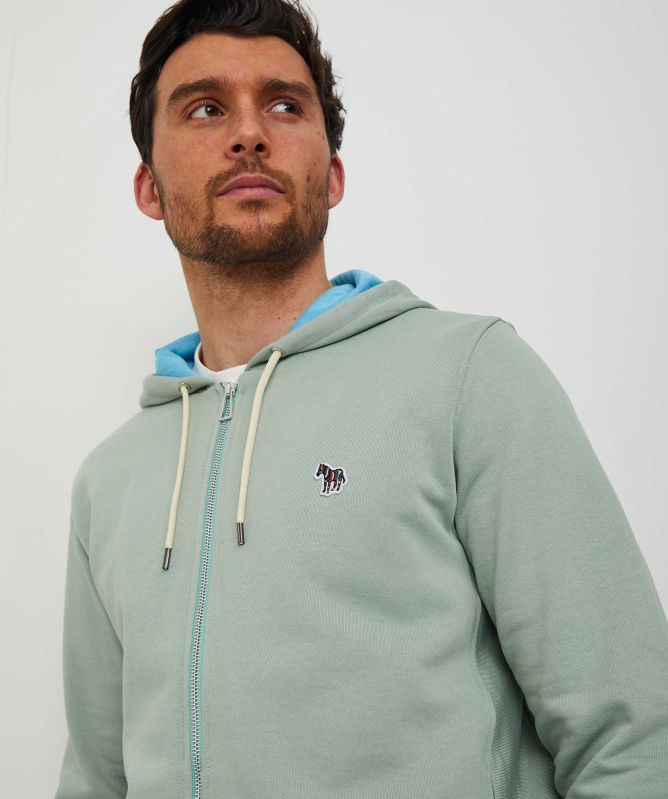 Paul Smith Zip-Through Zebra Hoodie