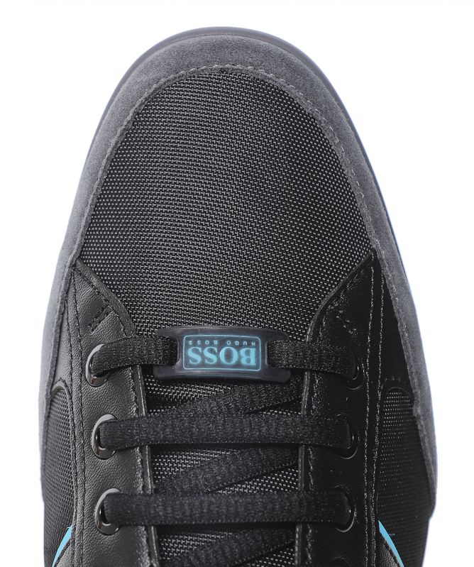 BOSS Mixed Panel Saturn_Lowp_mx Trainers