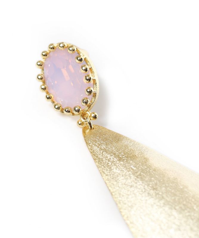 Uzurii Crystal Drop Earrings