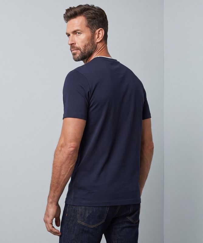 Seinse Contrast Trim Crew T-Shirt