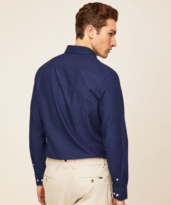 Hackett Slim Fit Denim Shirt