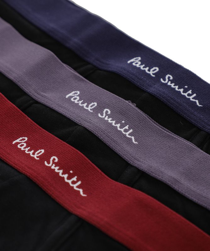 Paul Smith Script Waist Boxer Trunks Three Pack