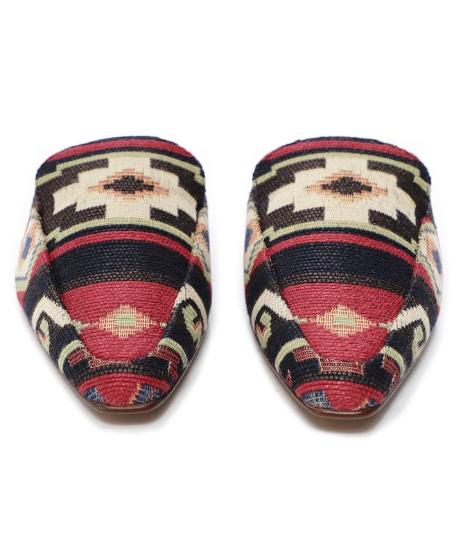 Hudson London Mari Printed Textile Mules