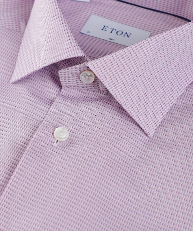Eton Slim Fit Geometric Shirt