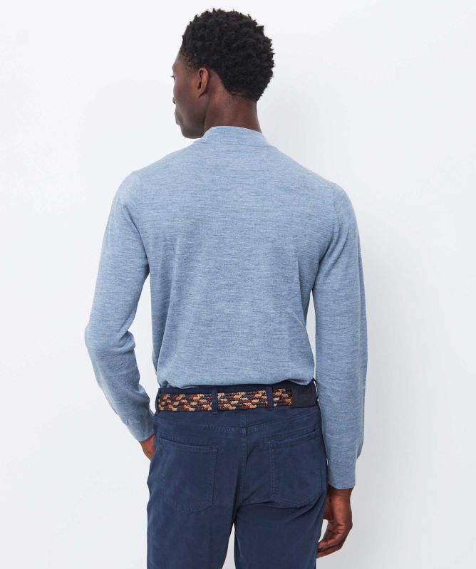 Thomas Maine Merino Turtleneck Jumper