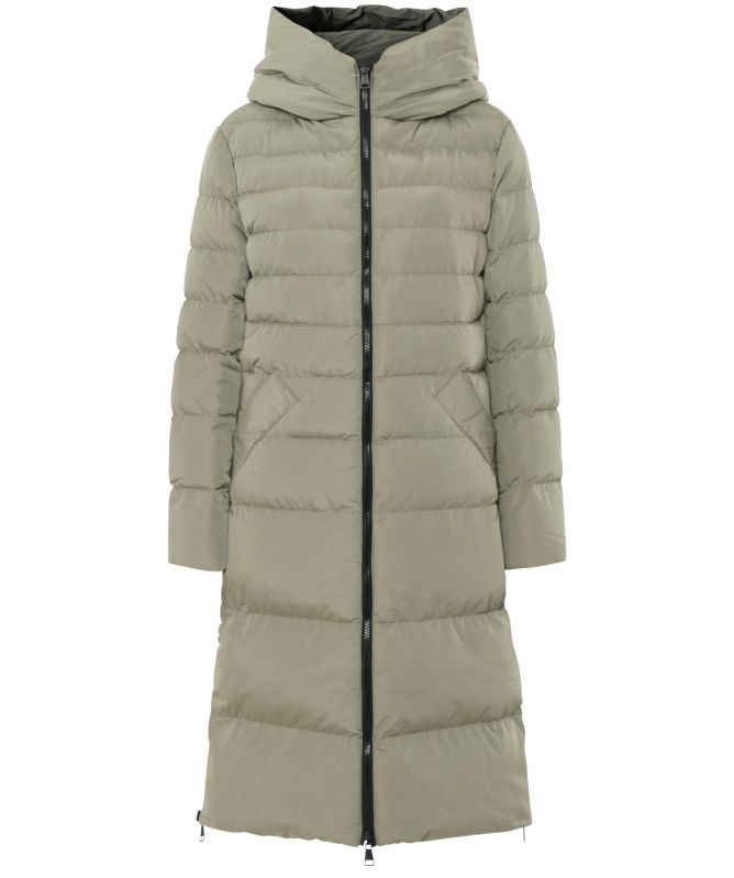 Rino and Pelle Reversible Keila Long Padded Coat