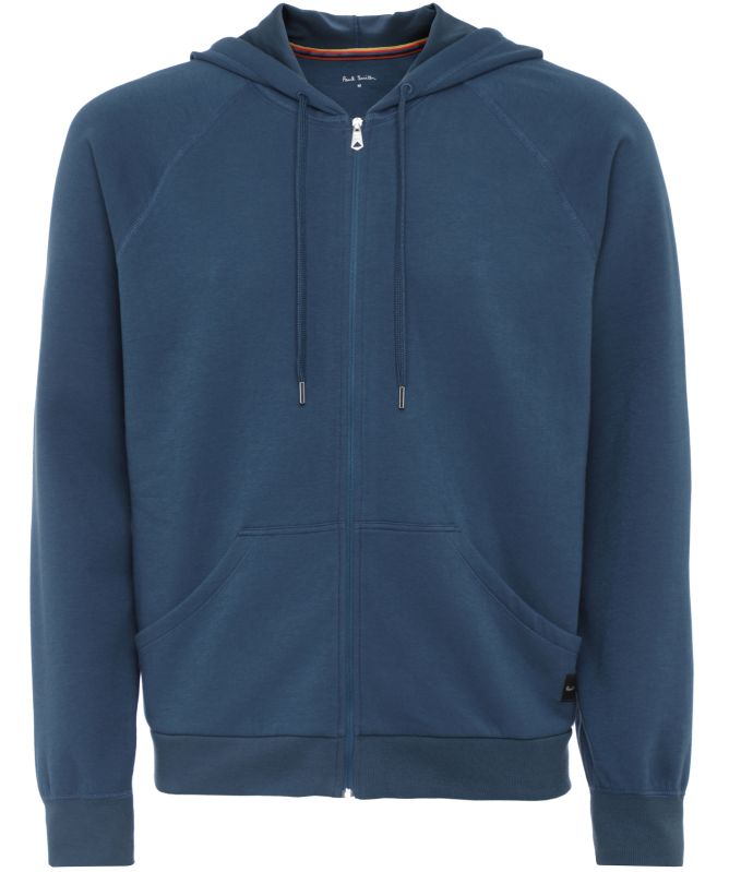 Paul Smith Cotton-Blend Zip Lounge Hayden Hoodie