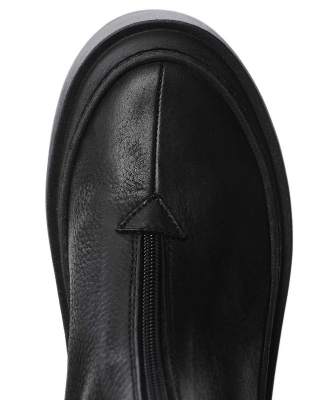 Lofina Zip Front Ankle Boots