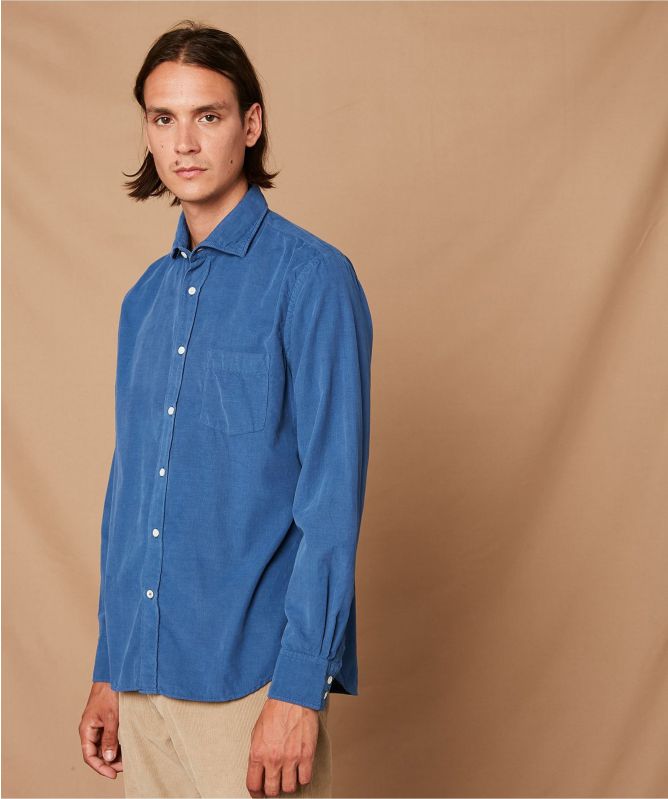 Hartford Regular Fit Corduroy Paul Shirt