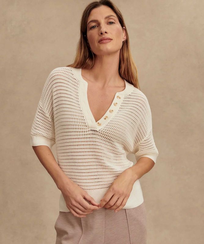 Varley Callie Knit Top