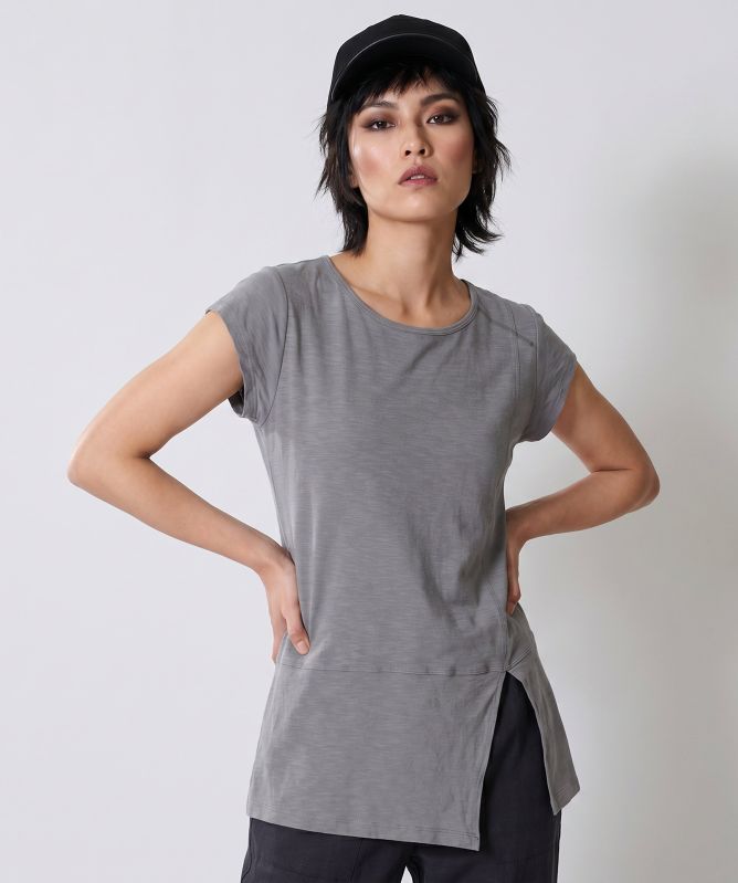 Lurdes Bergada Round Neck Cotton T-Shirt