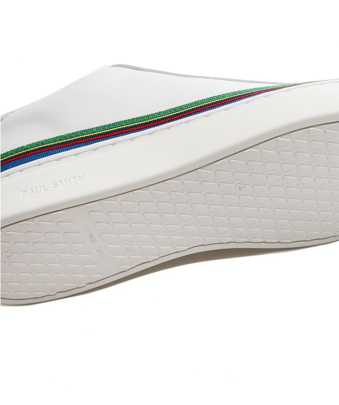 Paul Smith Leather Striped Foxing Rex Trainers