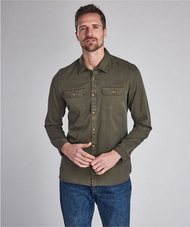 Barbour International Twill Henri Shirt