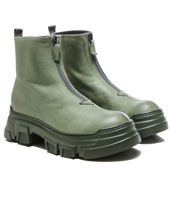 Lofina Gasoline Front Zip Boots