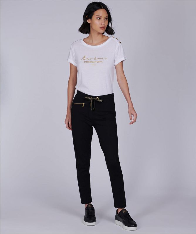 Barbour International Grid Tee