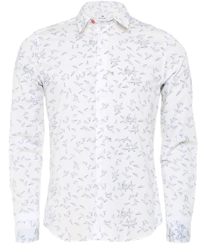 Paul Smith Slim Fit Paper Plane Shirt
