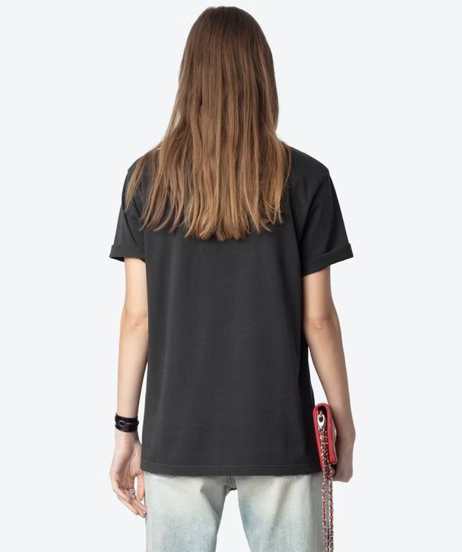 EDWIN ROCK N ROLL STRASS Tシャツ Zadig & Voltaire Edwin Rock N Roll T-Shirt