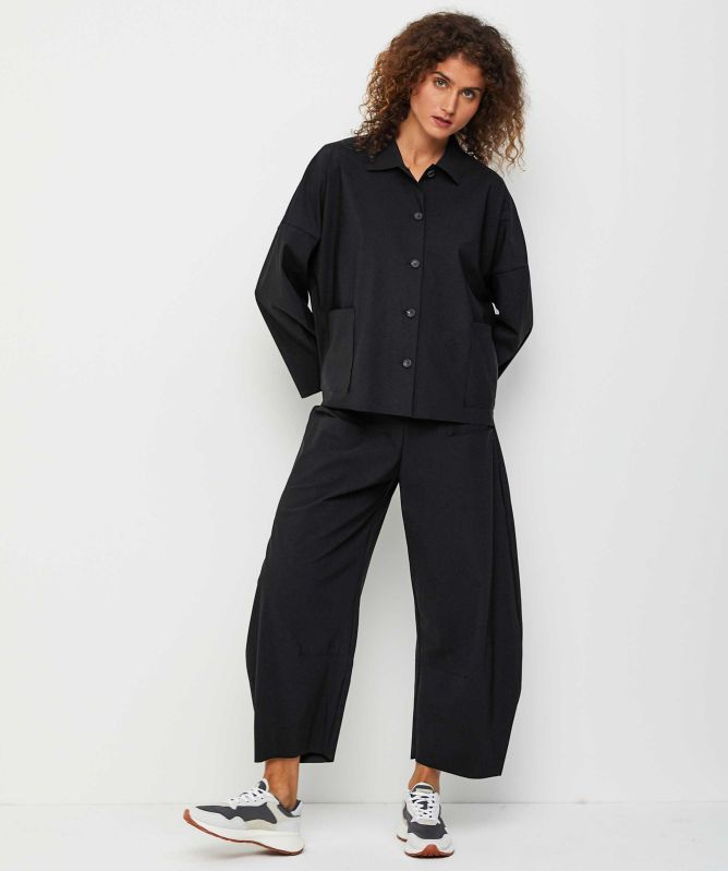 パンツ archive wide slacks OSKA Techno-Stretch 419 Trousers