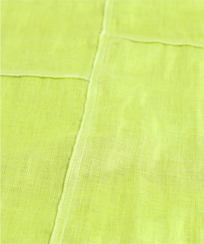 Thanny Anna Asymmetric Linen Top