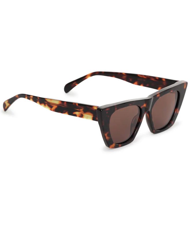 サングラス Paris Sunglasses - ANINE BING - Acetate - Brown ANINE BING Tortoiseshell Paris Sunglasses ANINE BING