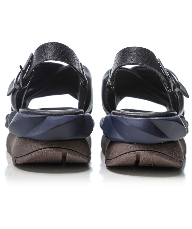 4CCCCEES Mellow Mana Black Sandals