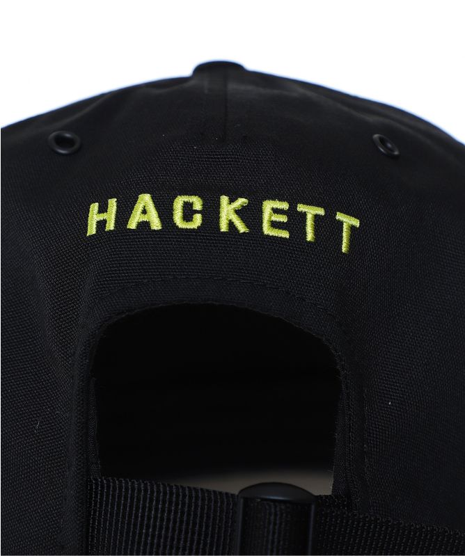 Hackett Black Embroidered AMR Cap Jules B
